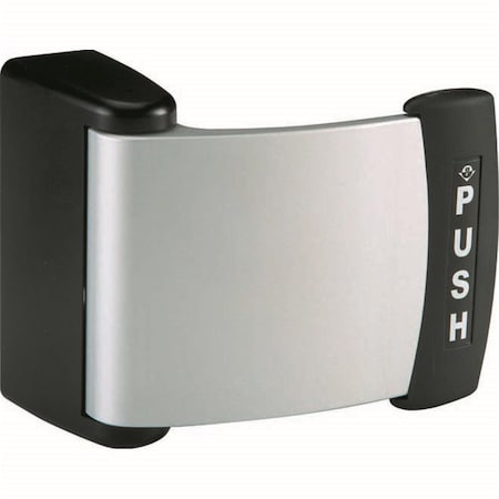 Adams Rite 1.75 in. Push to Left Curved Deadlatch Paddle, Clear Anodized Aluminum AD567263